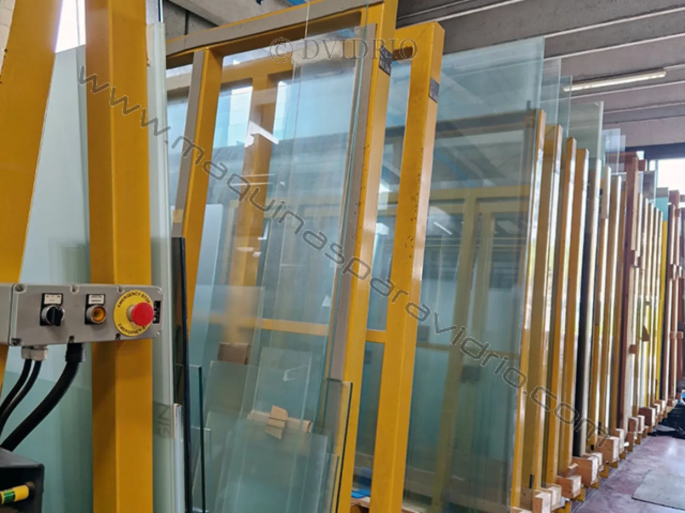 CLASIFICADOR SEMIAUTOMATICO PARA VIDRIO 1/2 JUMBO SILEMECCANICA - 1