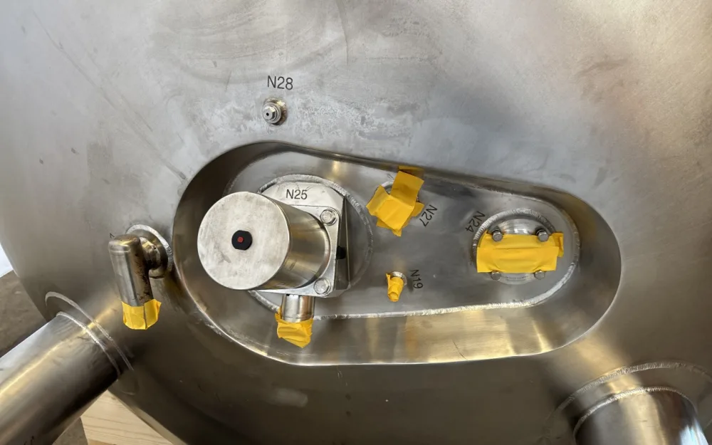 Vogelbusch Biopharma Pharma Reactor 2100 L - Pressure vessel