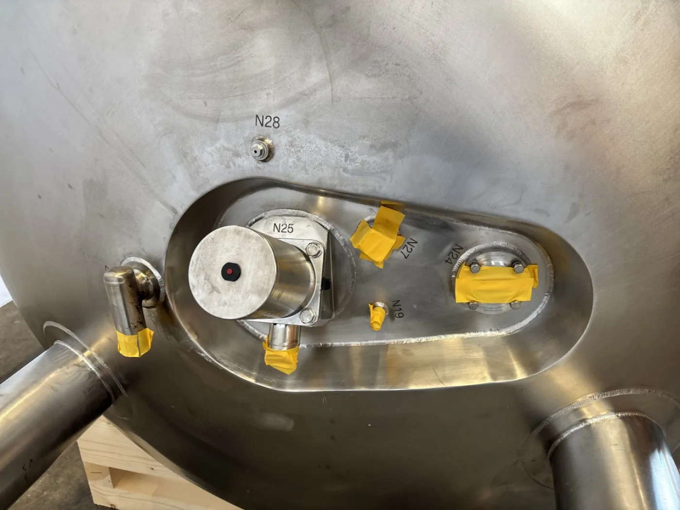 Vogelbusch Biopharma Pharma Reactor 2100 L - Pressure vessel - 1