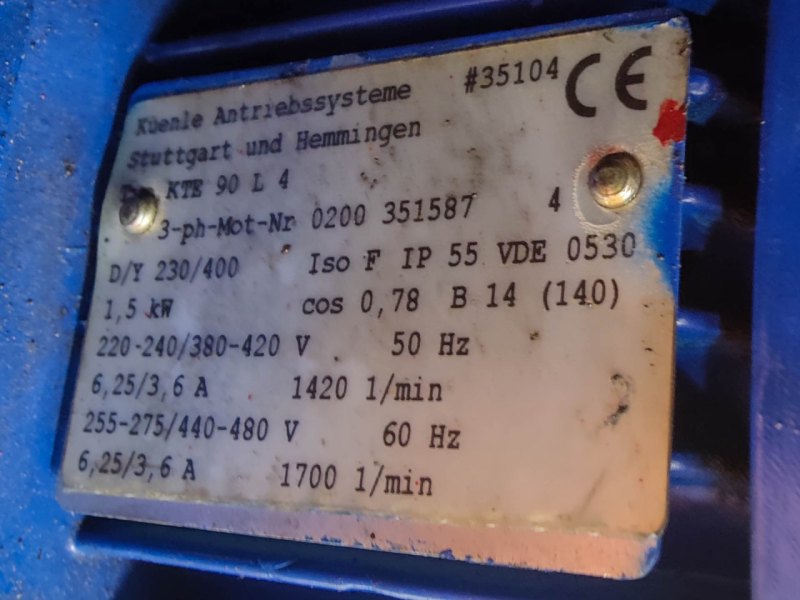 Netzsch VPD 550 - Butterfly mixer