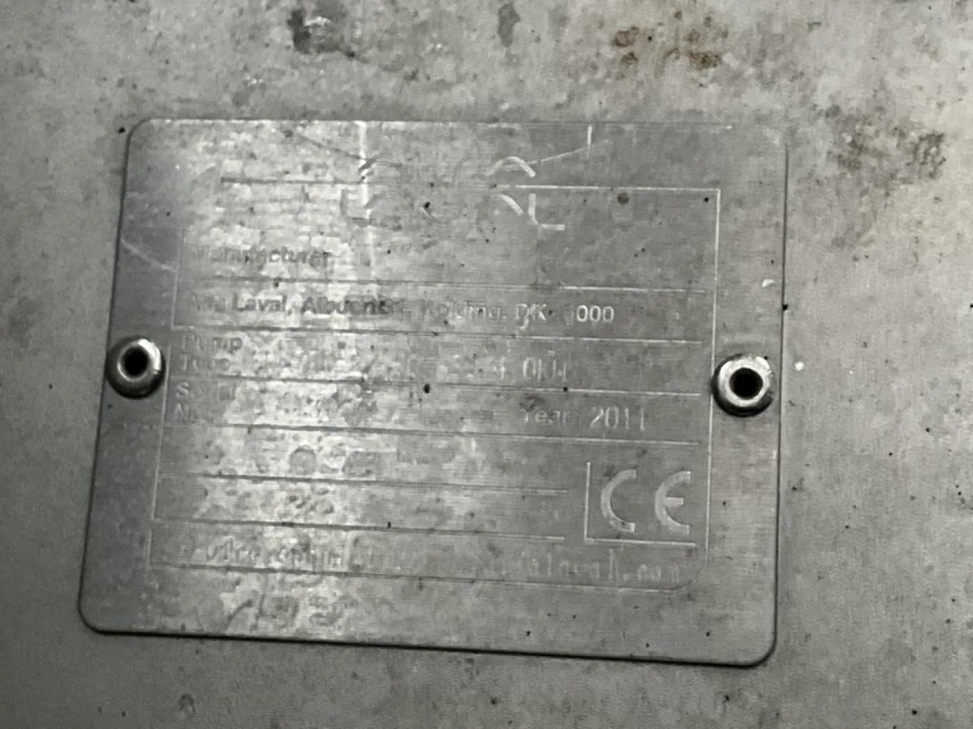 2011 Alfa Laval Alfa Laval SOLIDC-2 Stainless Steel Contact Parts Volute Centrifugal Pump - 4