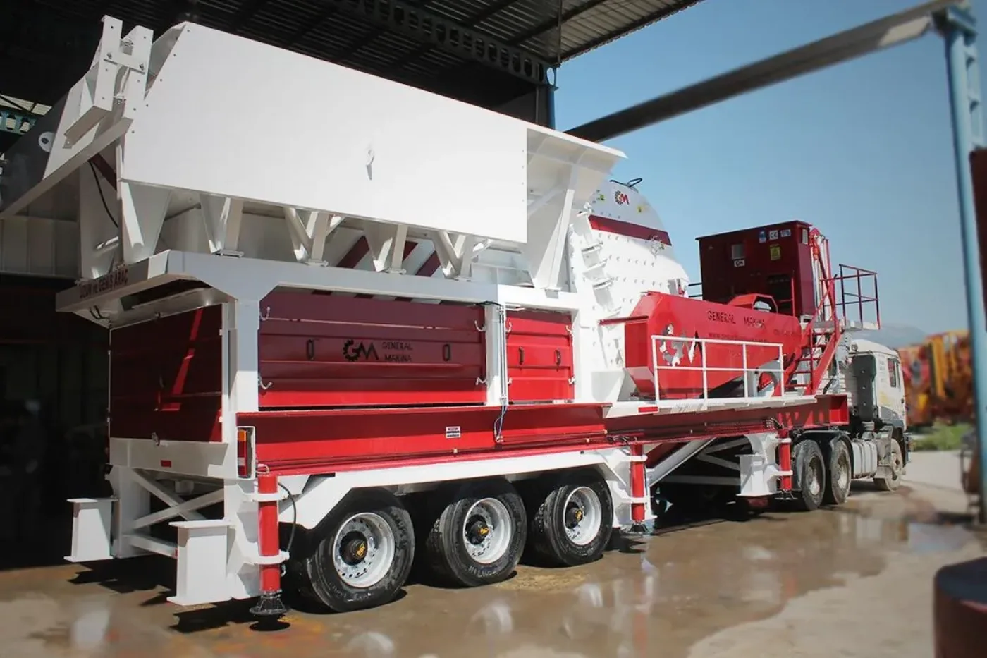 Mobile Primary Impact Crusher (HSI) — M-PDK Series - 8