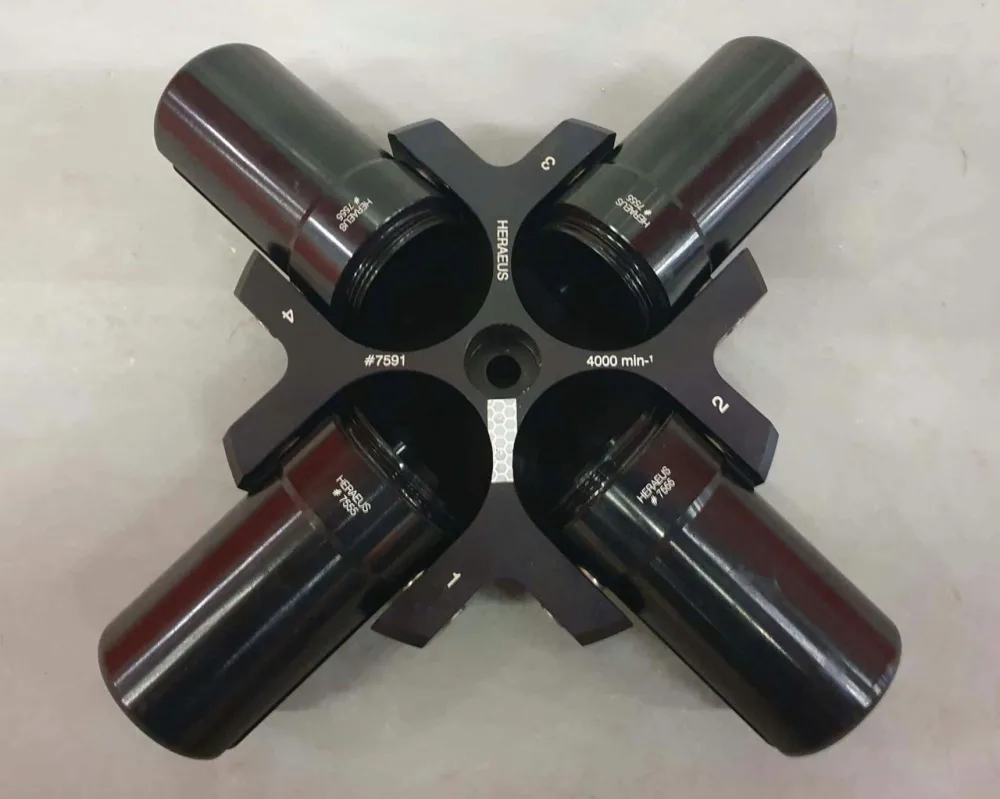 Heraeus #7591 Uit Zwenk Rotor