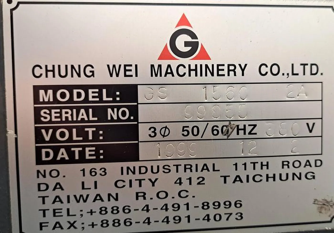 Retificadora Plana GREAT GS 1560 - 3
