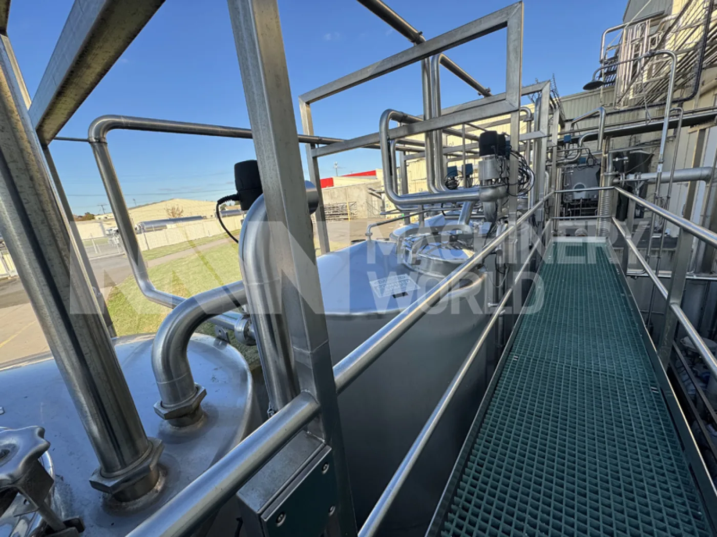 40,000 LPH GEA 4-Tank (3,000L) 1-Channel Automatic CIP System Plant - 7