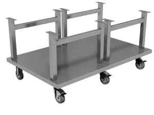 Falcon Mobile stand for Dominator Plus 1200mm wide models - islandcatering