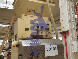 Nusskernschneidemaschine PEHA - Type H1-04-03-600 mit ca. 600 mm Arbeitsbreite
