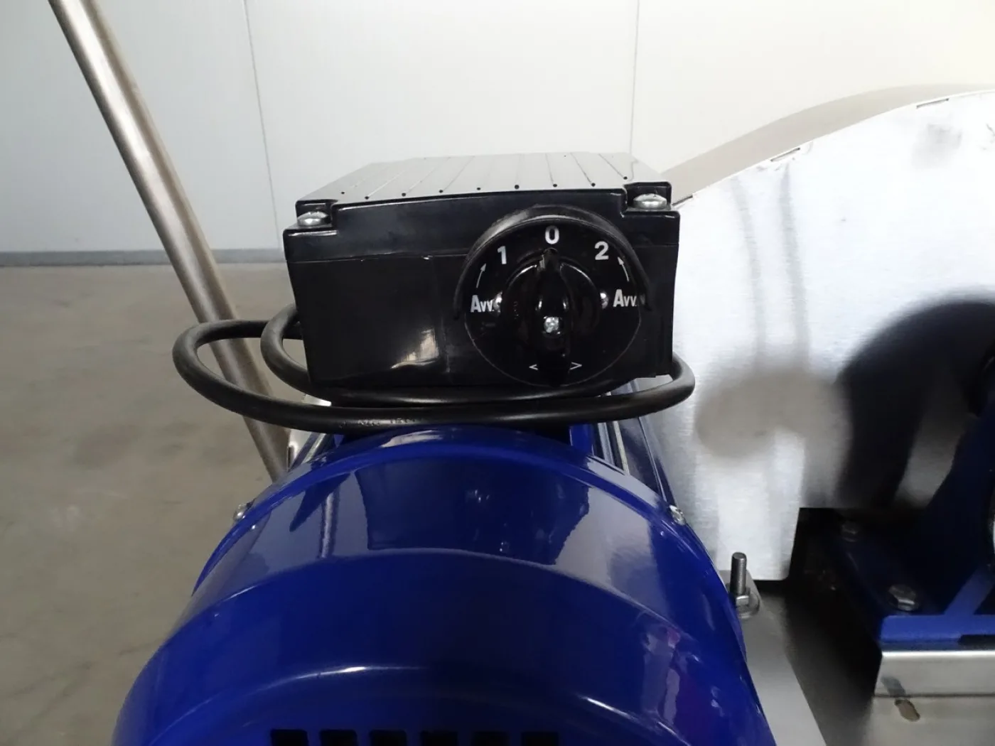 PUMP – ELECTRIC PUMP IN STAINLESS STEEL WITH FOOD NEOPRENE IMPELLER MOD. EURO 50 ONE SPEED WITH REDUCTION PULLEY SINGLE PHASE 220 VOLT NEW MACHINE - 3