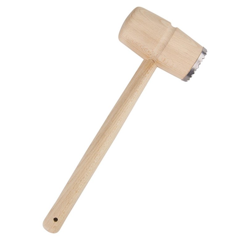 Tala Meat Mallet with Metal & Beechwood End (Pack of 6) - islandcatering