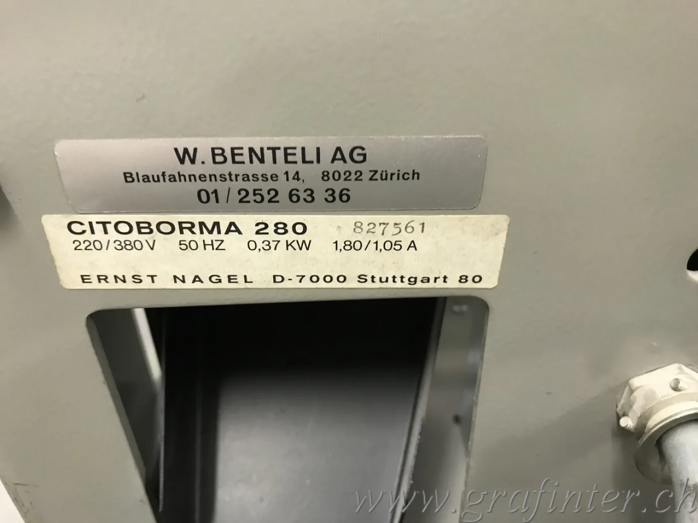Foreuse Nagel 280 - 2