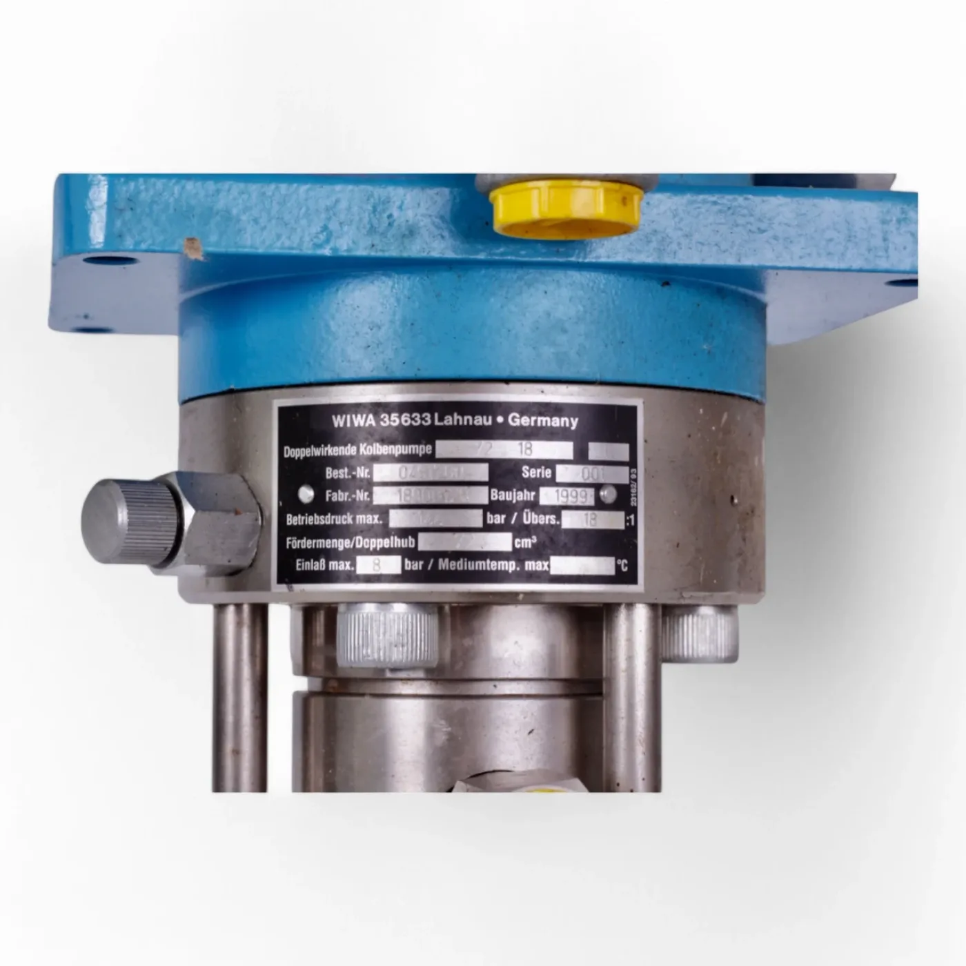 WIWA Phoenix 72.18.R Doppelwirkende Kolbenpumpe - 2