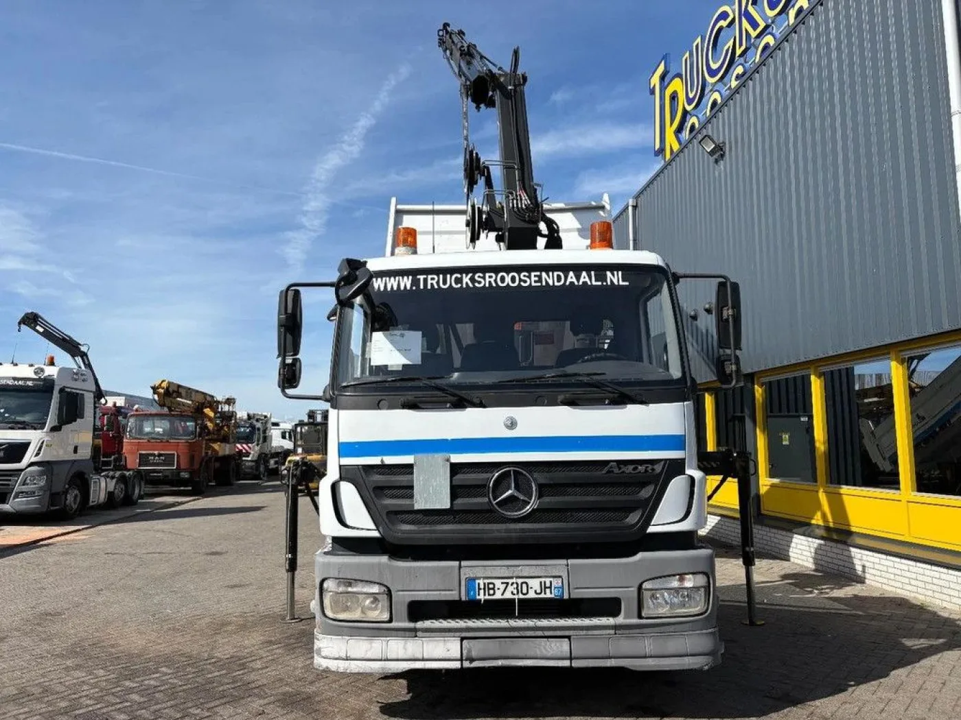 Mercedes-Benz Axor 2633 + HIAB 088 ES -3 HIDUO + TIPPER + MANUAL - 5