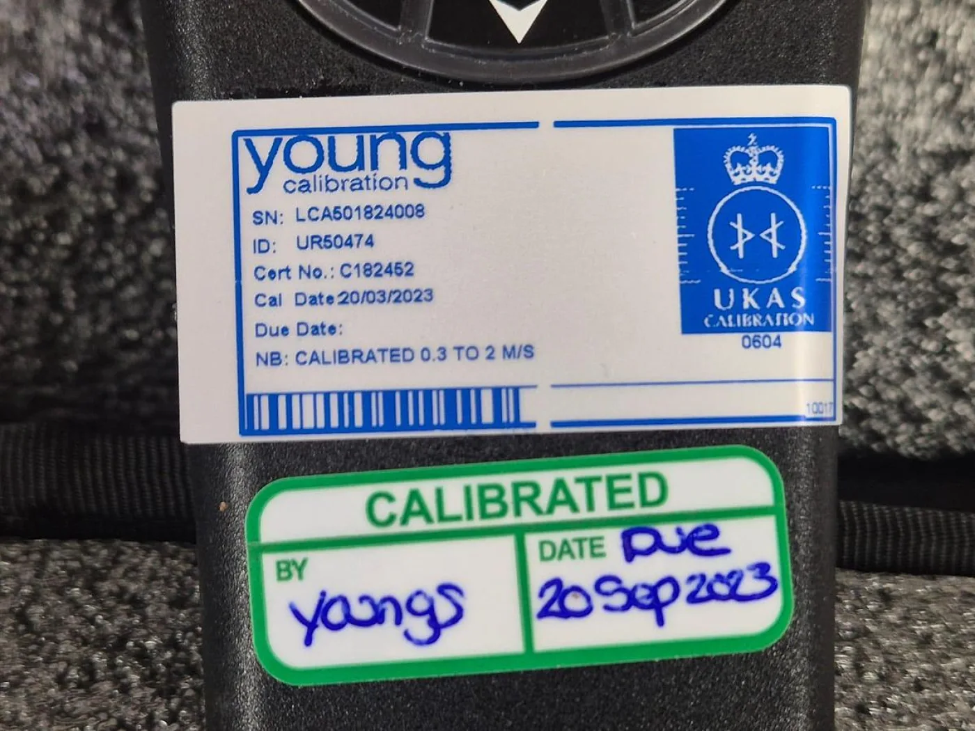 TSI Alnor LCA501 Air Velocity Meter - 6