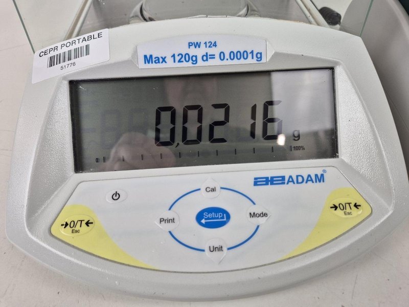 Adam Solent PW124 Analytical Balance + ATP Printer