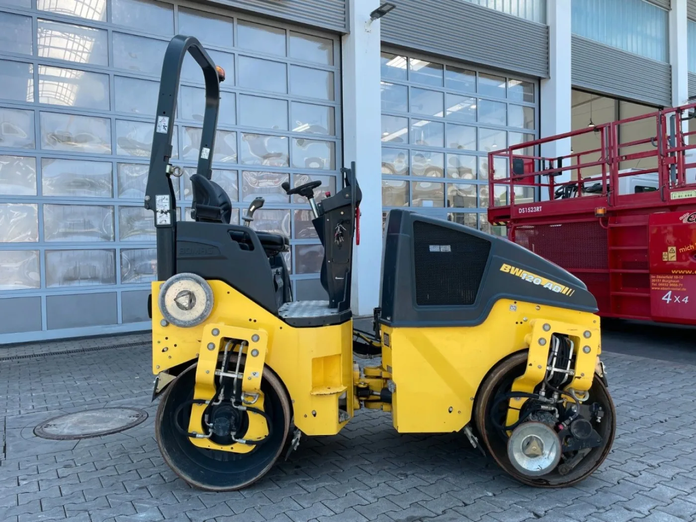 Bomag BW 120 AD-5 / nur 1.422h / Asphaltschneider - 7