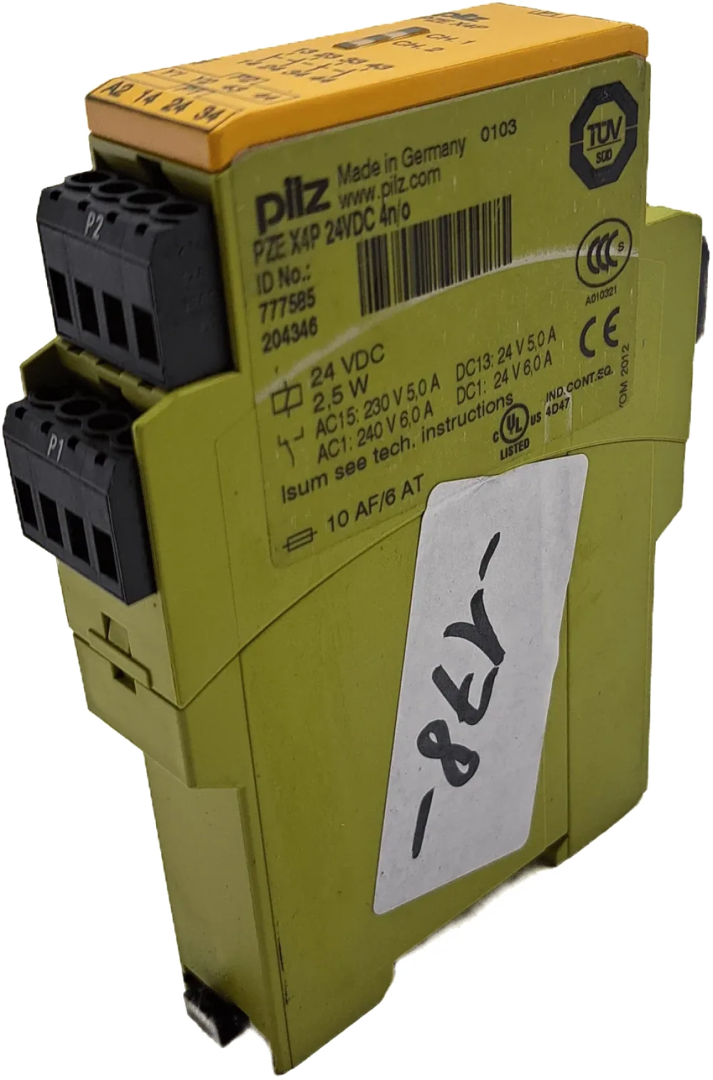 Pilz Kontakterweiterung PZE X4P 24VDC 4n/o