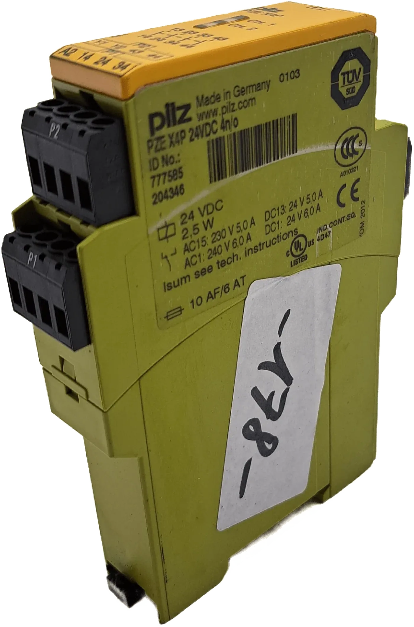 Pilz Kontakterweiterung PZE X4P 24VDC 4n/o - 1