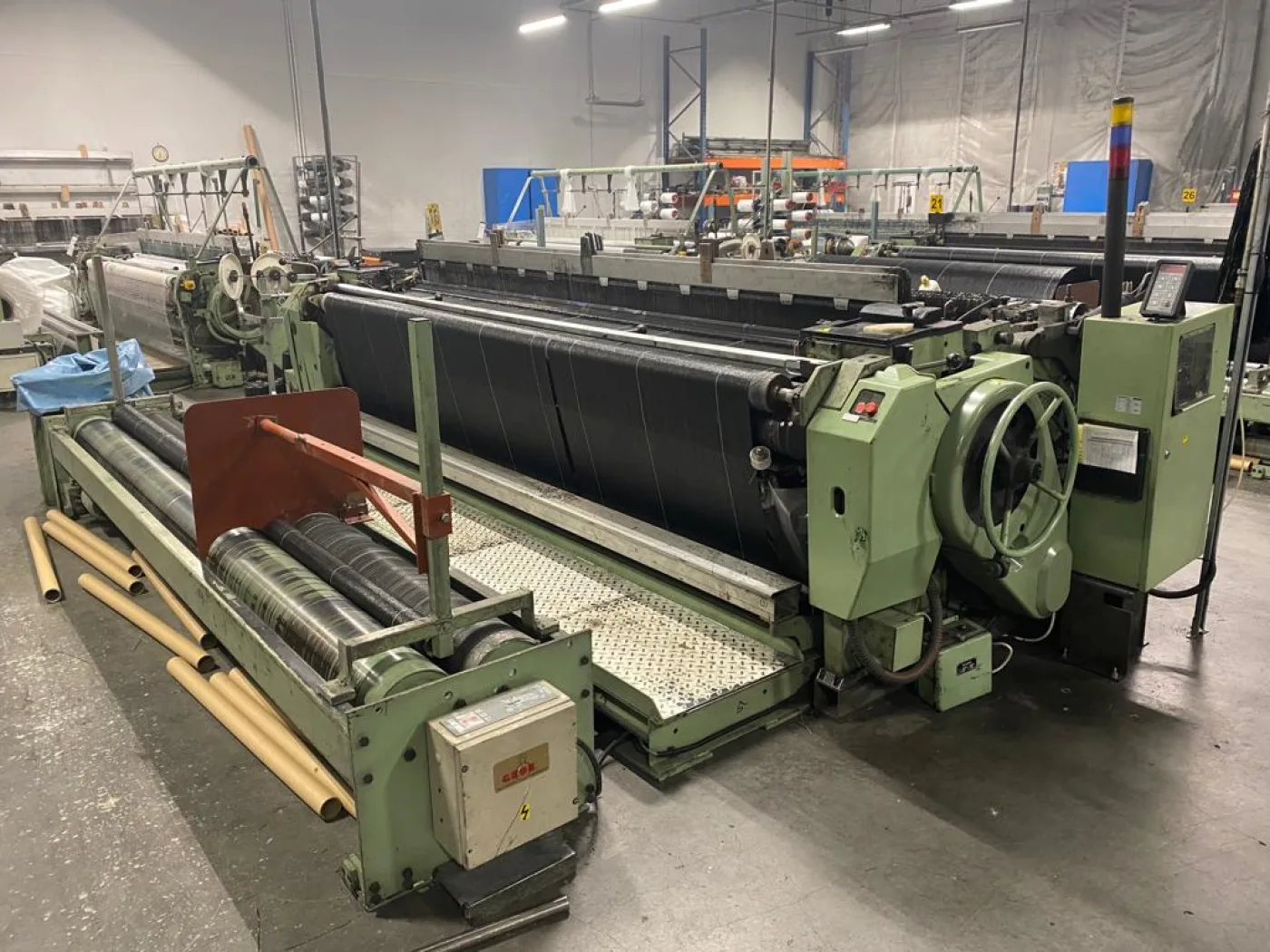 Willi Grob - big roll batcher / winder / jumbo roll winder - 2