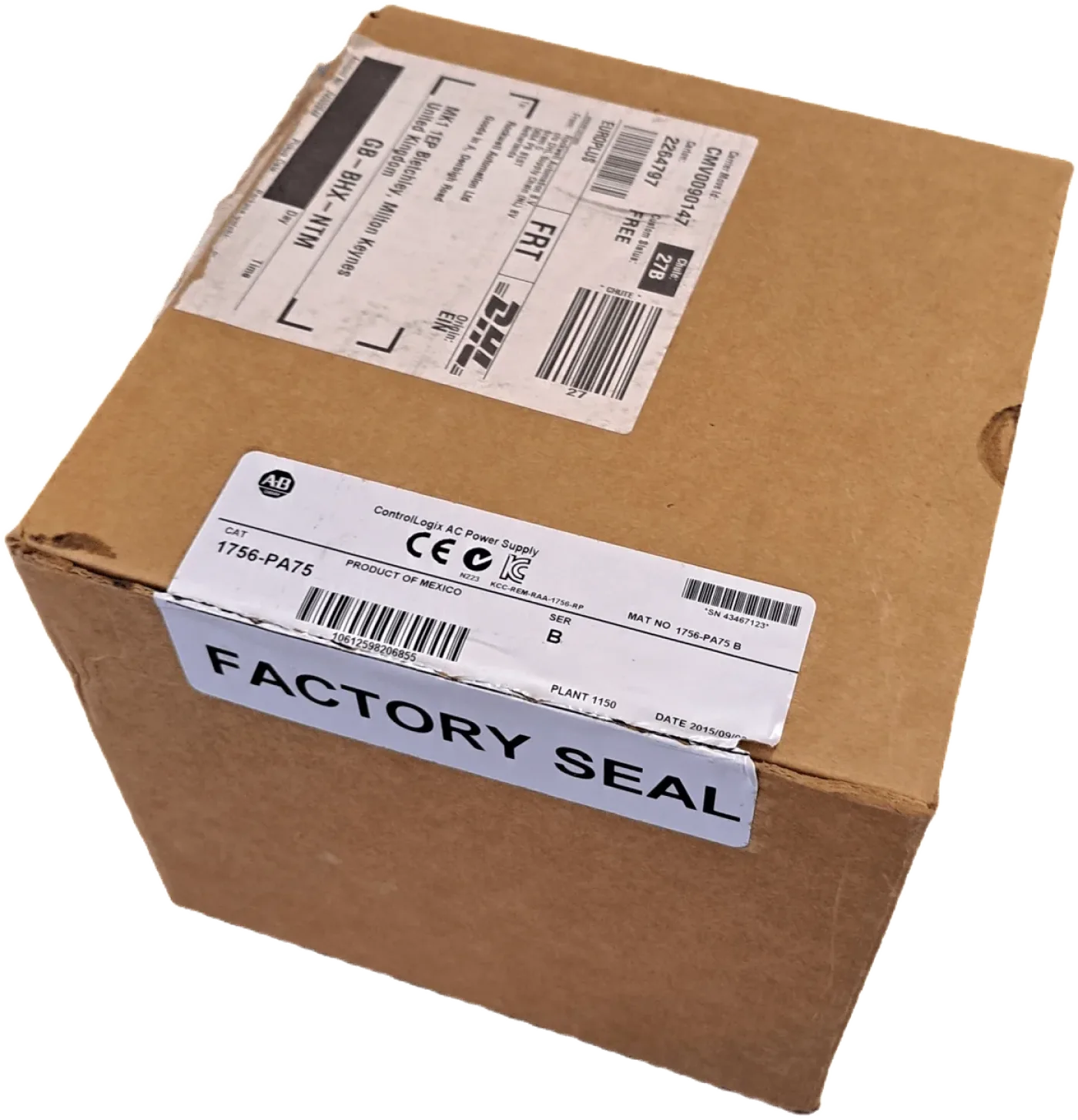 Allen Bradley ControlLogix Rack Mount Power Supply 85-265V AC / 5V @ 13A 1756-PA75B - 1