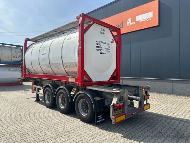 Van Hool 20FT/30FT ADR CHASSIS + 20FT TANKCONTAINER 25.000l /1-COMP.