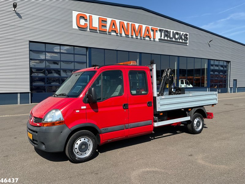 Renault Master T35 2.5 dCi DC Hiab 1,3 Tonmeter laadkraan