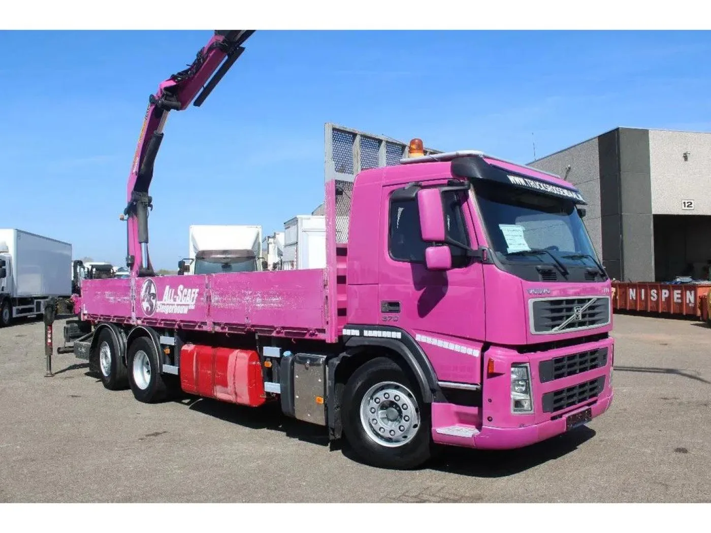 Volvo FM 370 + PALFINGER 23002 /6EXT + REMOTE + 6X2 STEERING - 6