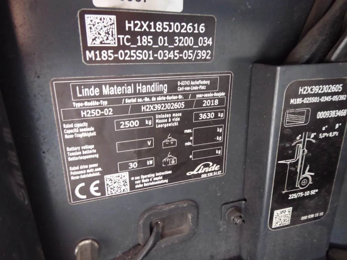 Linde H25D-02 - 4