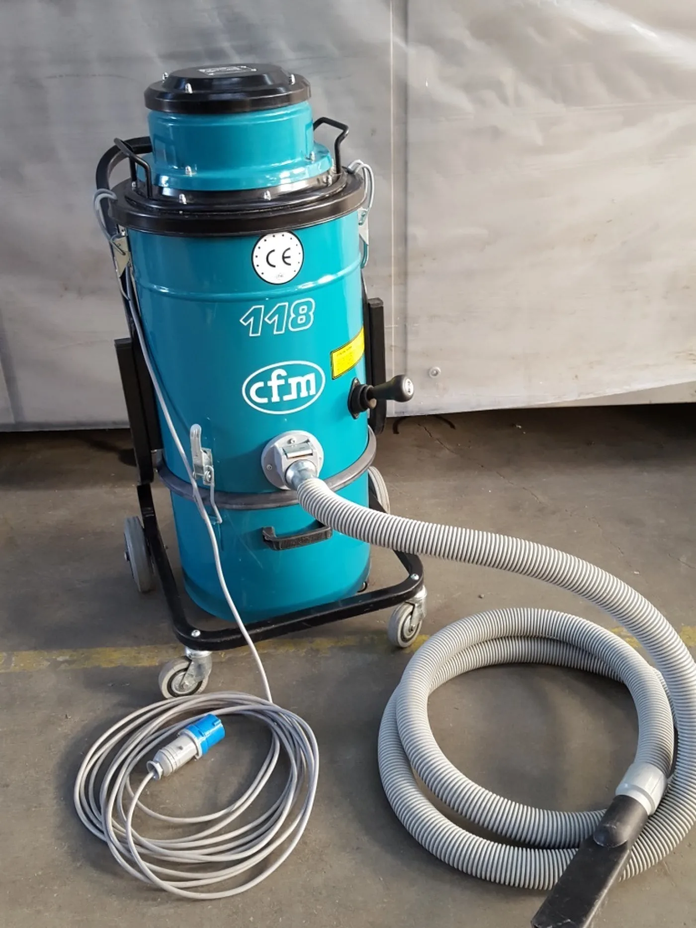 ASPIRATORE INDUSTRIALE PER POLVERI – CFM – MOD. 118 - 2