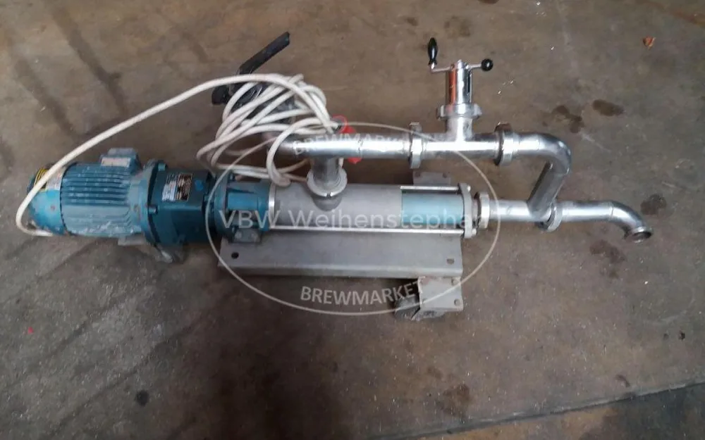 Excentric screw pump