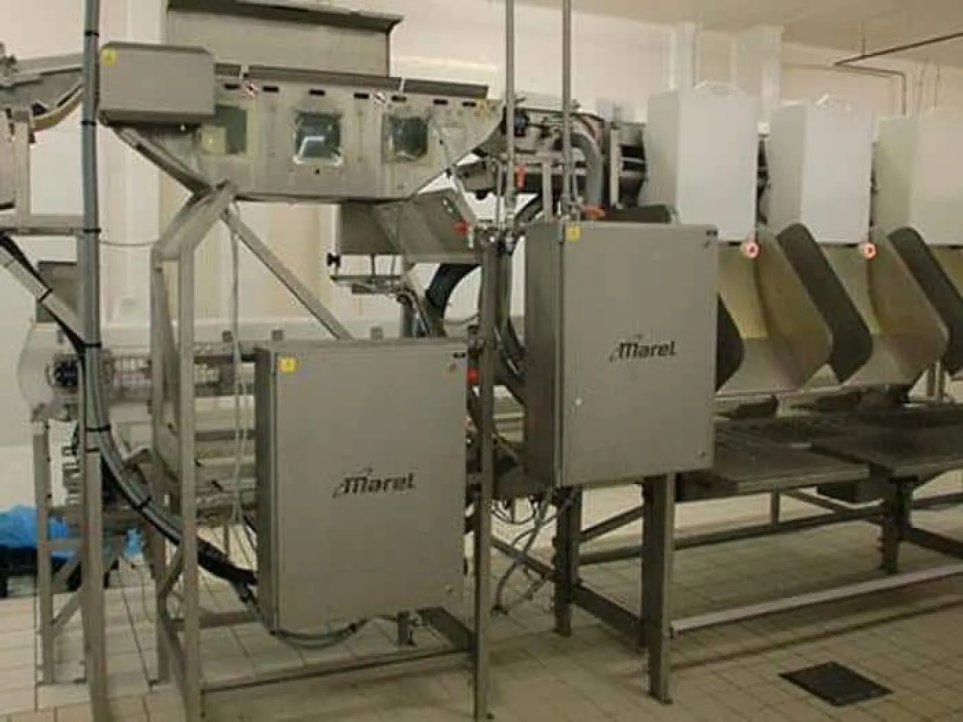 Check bin grader, Marel - 2