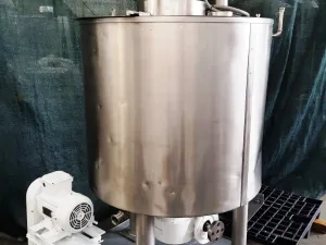 TURBOEMULSORE PER CREME – ZINOX – MOD. 300 L – AGITATORE SILVERSON