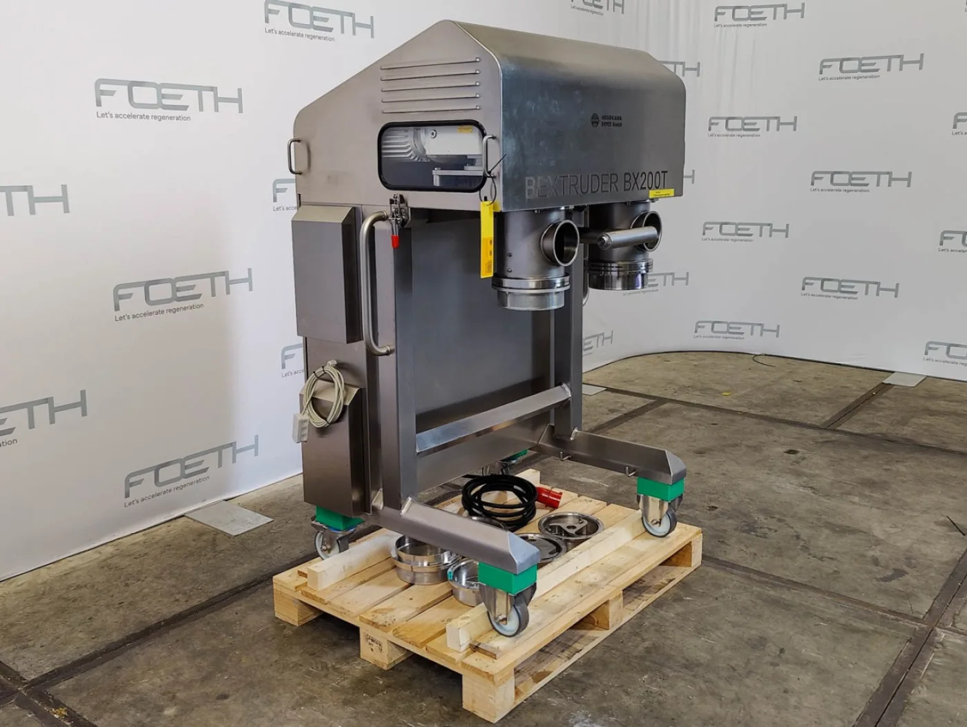Hosokawa Bepex Bextruder BX-200 - Mixing extruder - 4