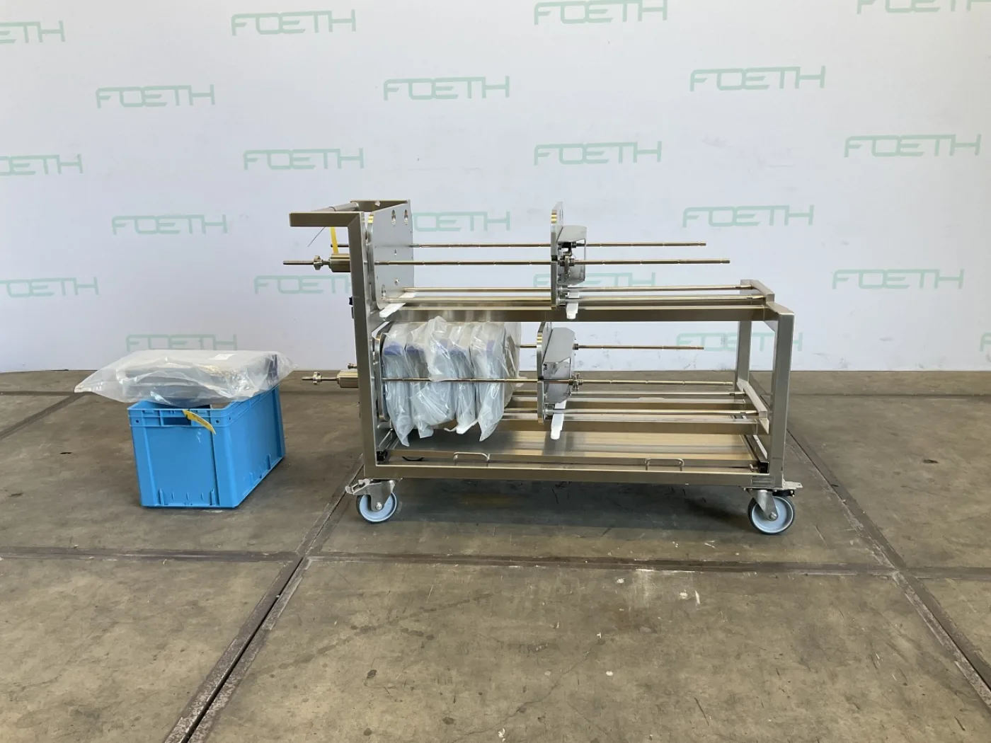 Merck Millipore Mobius Pod Cart 2 levels - Filterpress - 8