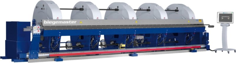 Hydraulische Langabkantmaschine Doppelbieger XBEND 8.2,00