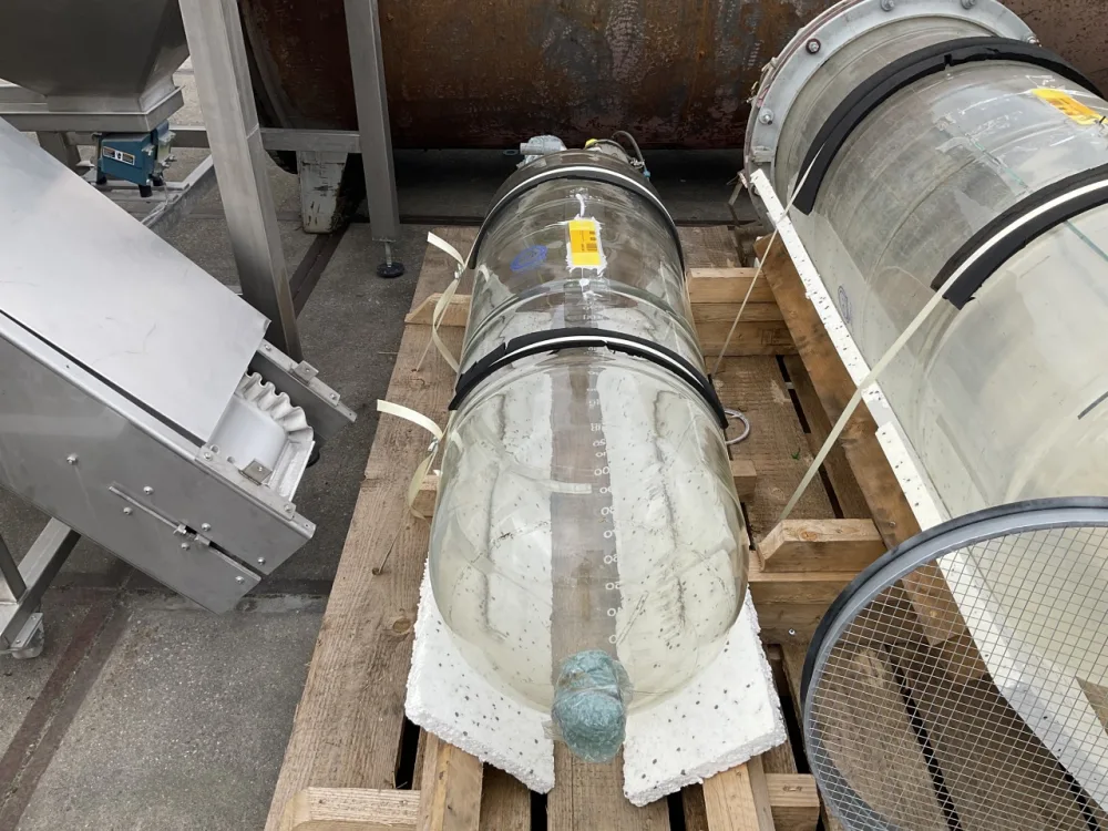 QVF Glasstechnik 200 Ltr - Vertical tank