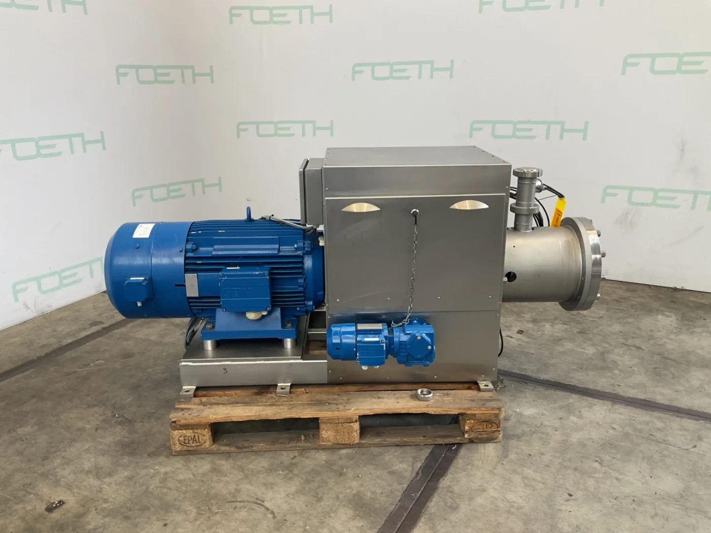 Gerstenberg Schröder RL280/170 (butter and magarine application) - Colloid mill - 7