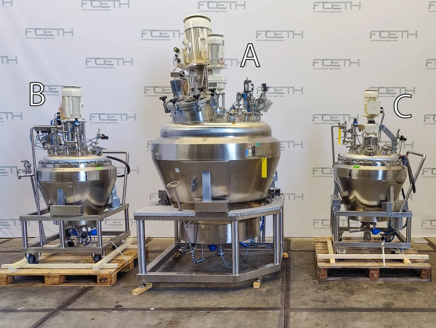 Jentec 720 Ltr. & 100 Ltr. - Verarbeitung vessel - 5