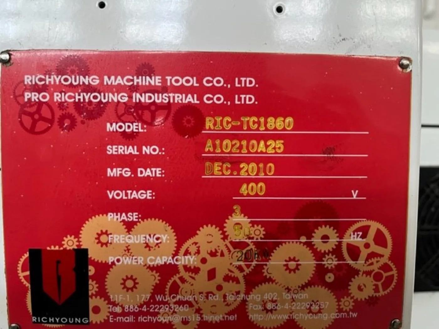 CNC Turning Machine – Challenger OTA 450 - 8
