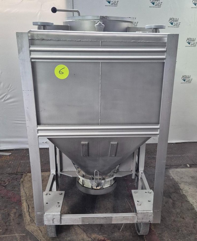 Edelstahl-Maurer AG IBC-Behälter mit Halar-Beschichtung 670 ltr.