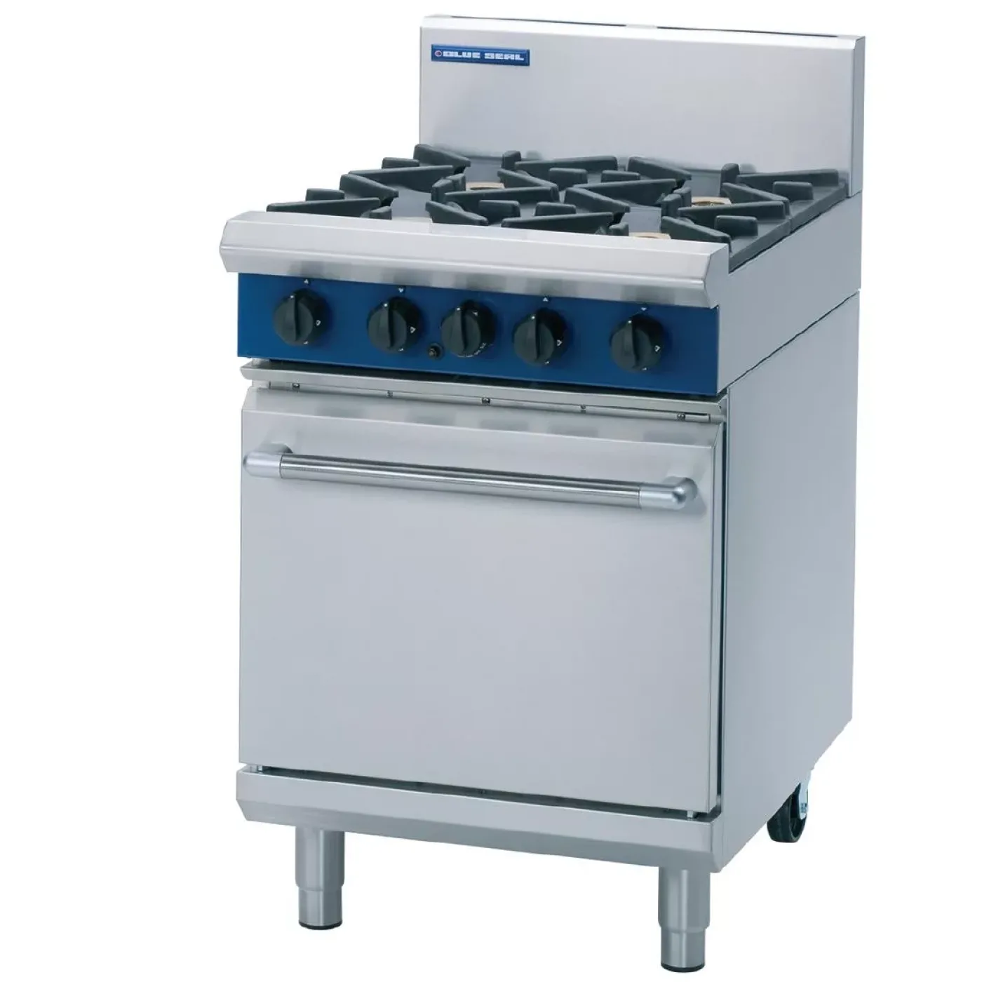 Blue Seal Static Natural Gas Oven Range G504D-NAT - islandcatering - 1