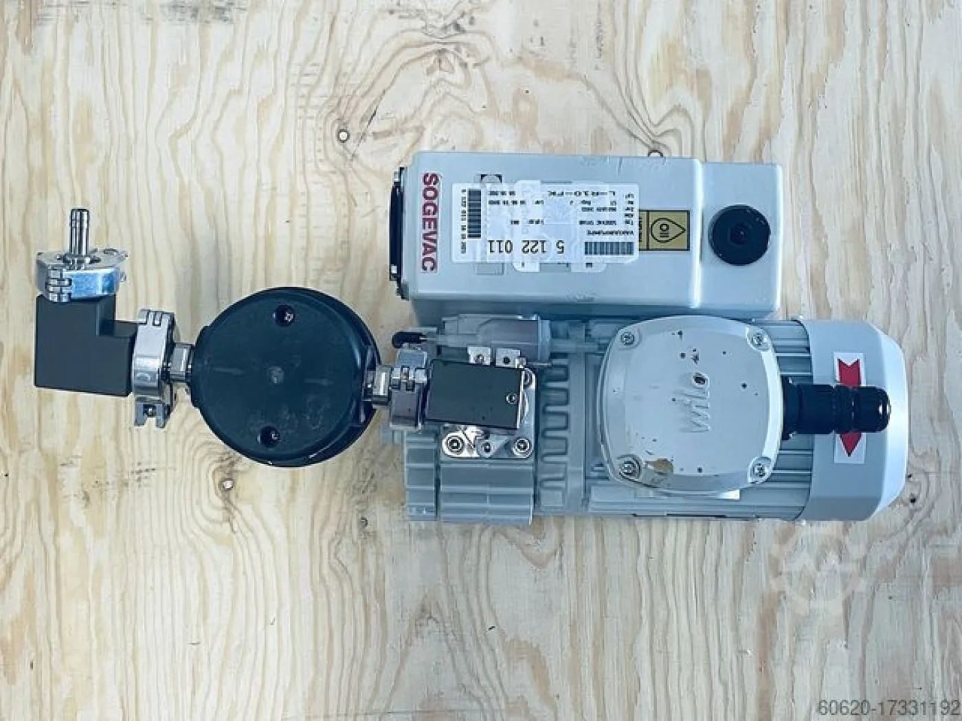 Leybold Wilo SOGEVAC Vakkumpumpe WO71075-2-B3 - 5