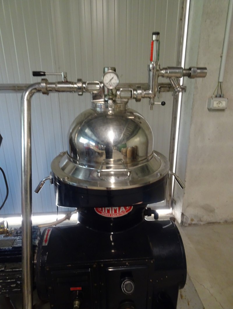 MANUAL CLEANING CENTRIFUGE IMMA MICRO, SECOND-HAND MACHINE