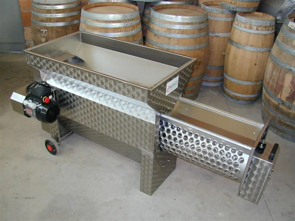 STAINLESS STEEL CRUSHER-DESTEMMER MODEL “ARNO 35” NEW MACHINE