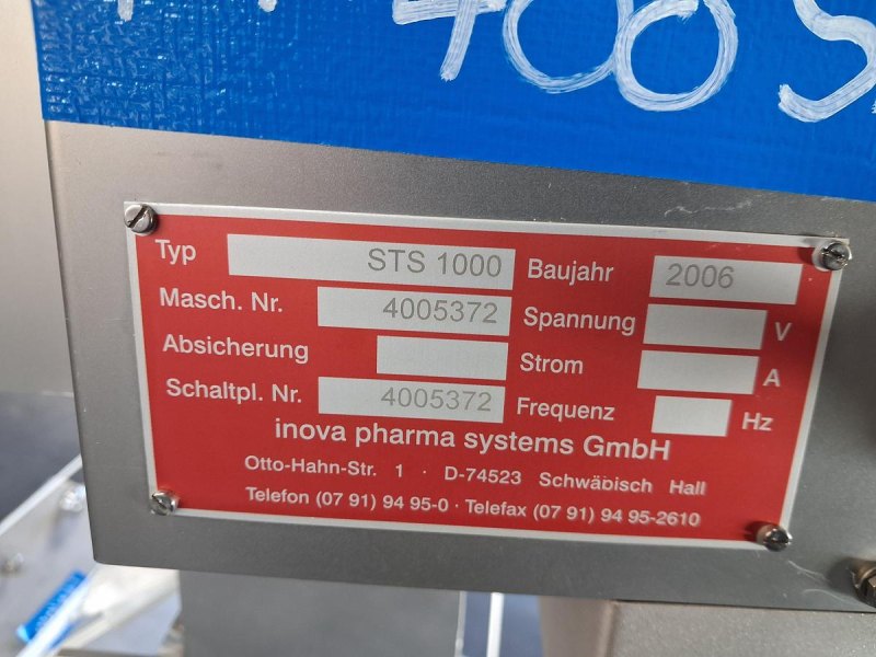 INOVA STS 1000 Zuführ- und Vereinzelungssystem