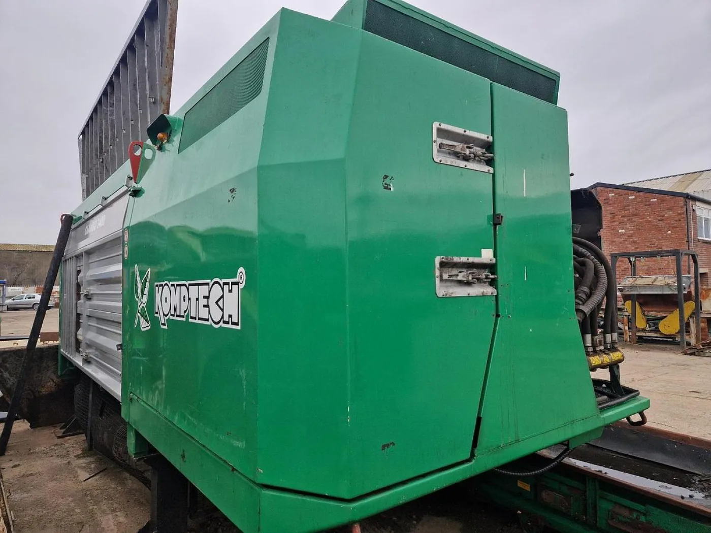 2008 Komptech Crambo 3400 E Electric Twin-shaft Slow-speed Static Shredder - 3