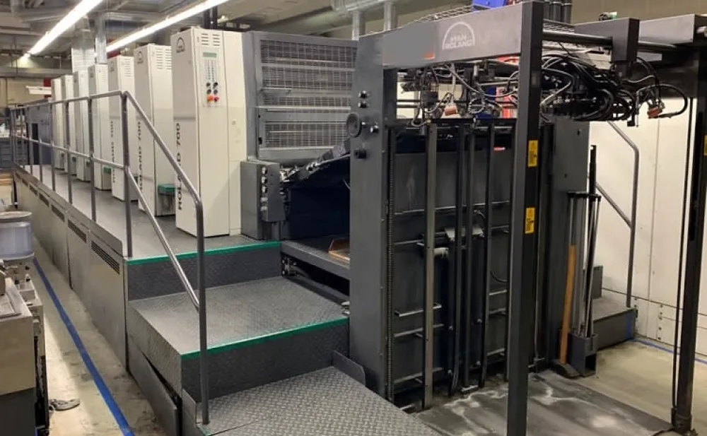 Roland R 706 LV – 6 Colour Offset + Tresu Coating Unit