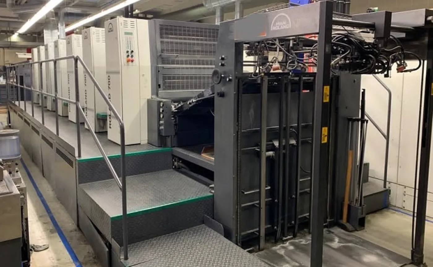 Roland R 706 LV – 6 Colour Offset + Tresu Coating Unit - 1