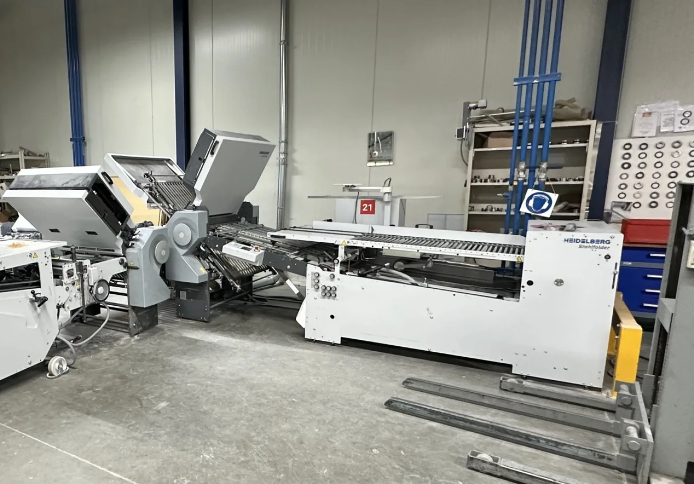 Heidelberg Stahlfolder TH82/444 all buckle folding machine - 1