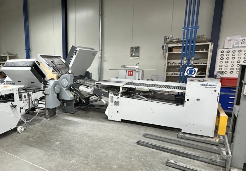 Heidelberg Stahlfolder TH82/444 all buckle folding machine