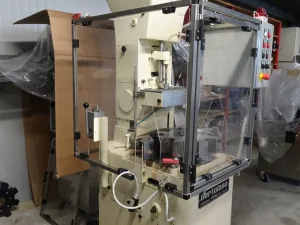 AUTOMATIC CORKING MACHINE BERTOLASO, MODEL SUPER GLORIA 108, MONOHEAD FOR NATURAL CORKS, SECOND-HAND MACHINE